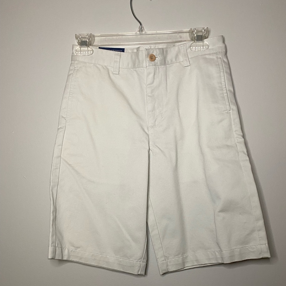Vineyard Vines boys light khaki shorts size 14